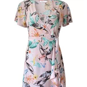 BCBGeneration Pastel Floral Dress